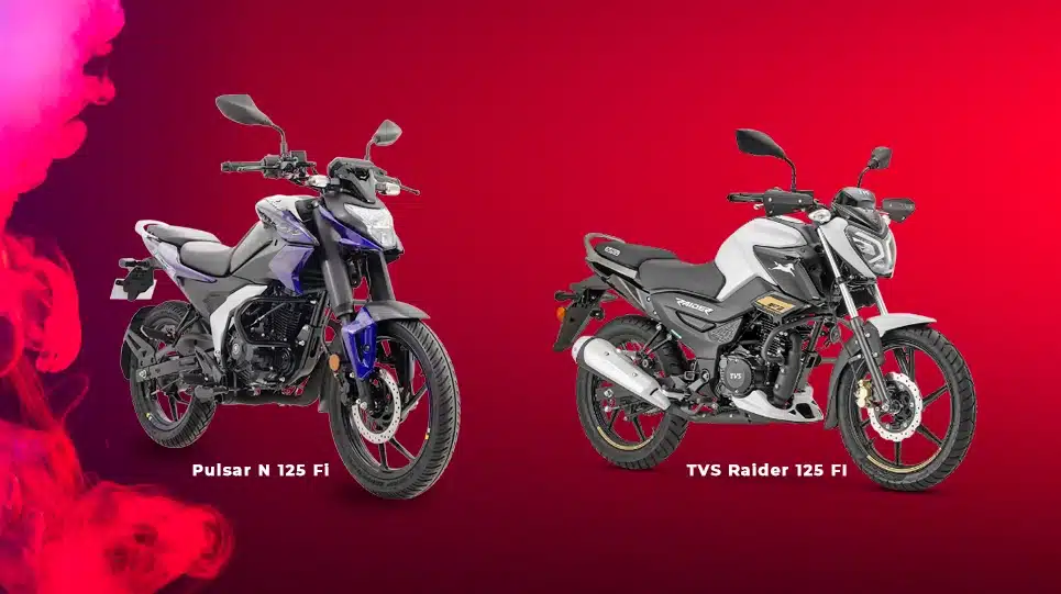 pulsar n 125 fi vs TVS Raider 125 FI
