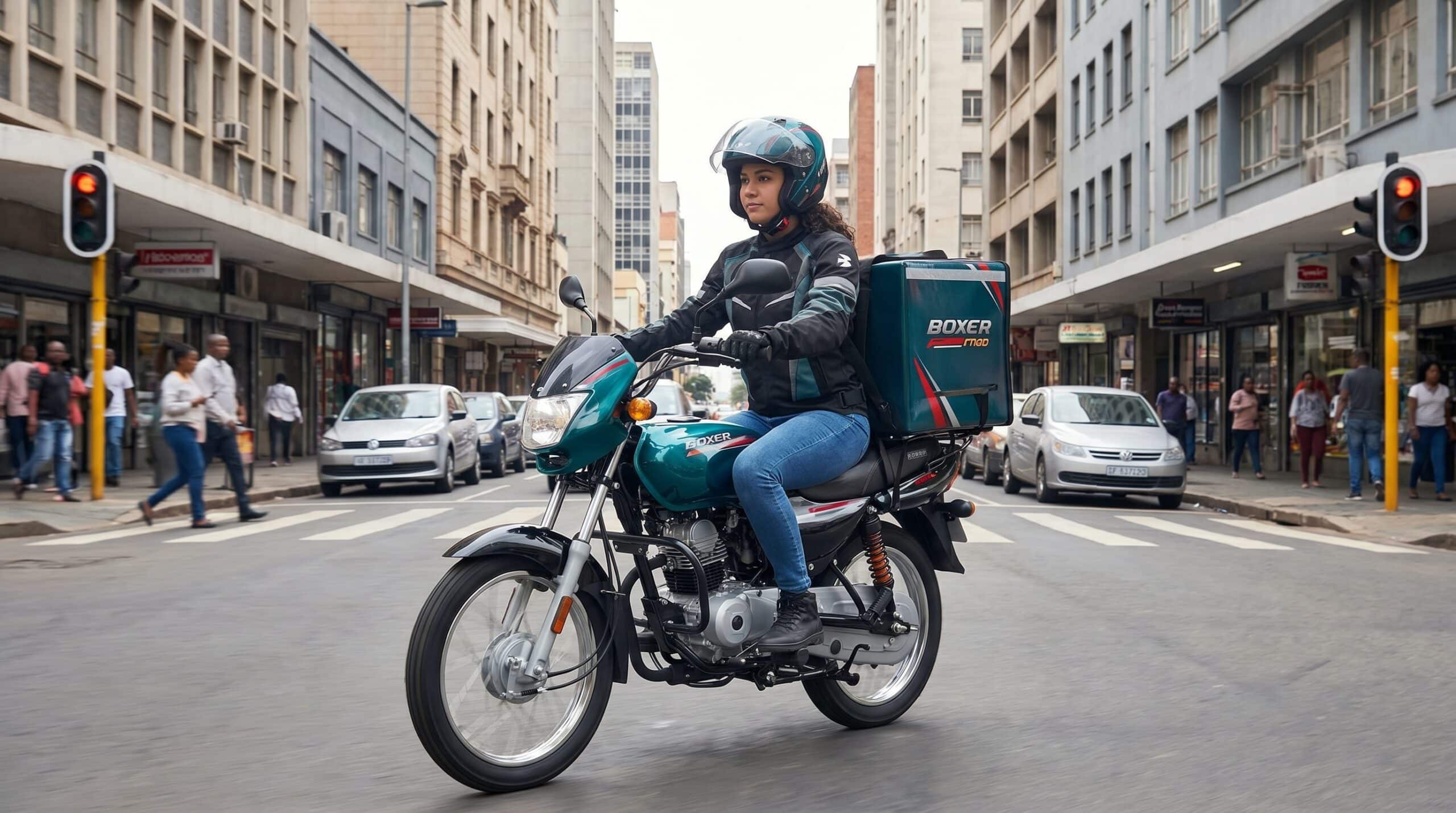 Boxer CT 100 una moto ideal para el trabajo